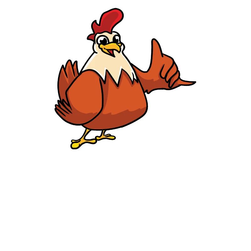 Mon poulet pense dans cool