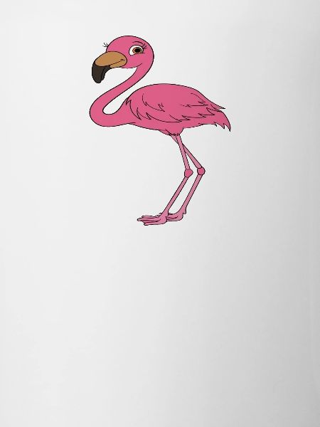 Funny flamingo graphics