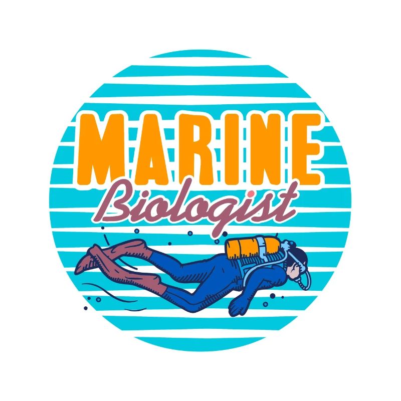Retro Marine Biologist Awesome Designs Present