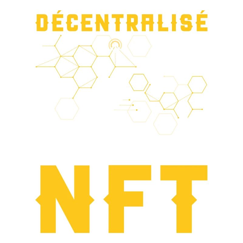 Décentralisé, comme les NFT | Logo pour traders