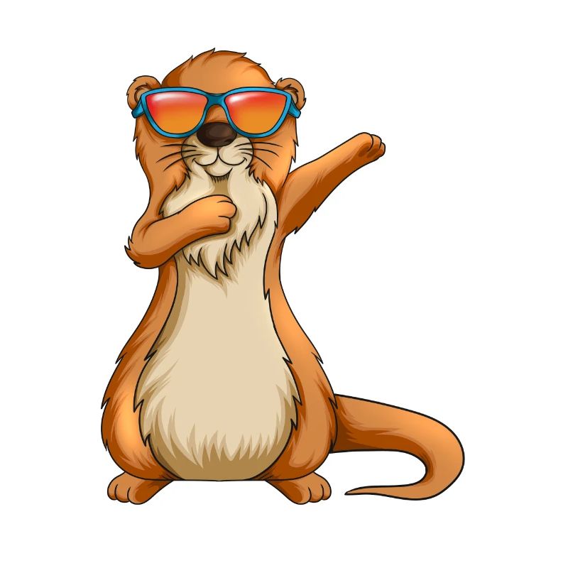 Performance Dancing Otter Dab Dabbing Sunglasses