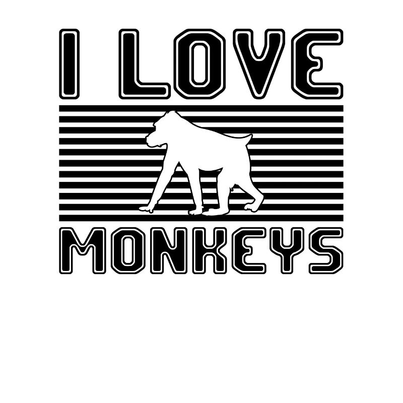J’adore les singes