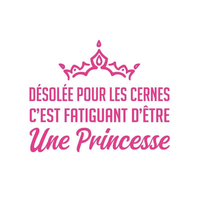 Désolée pour les cernes