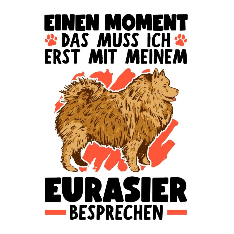 Mit meinem Eurasier besprechen Eurasian Dog