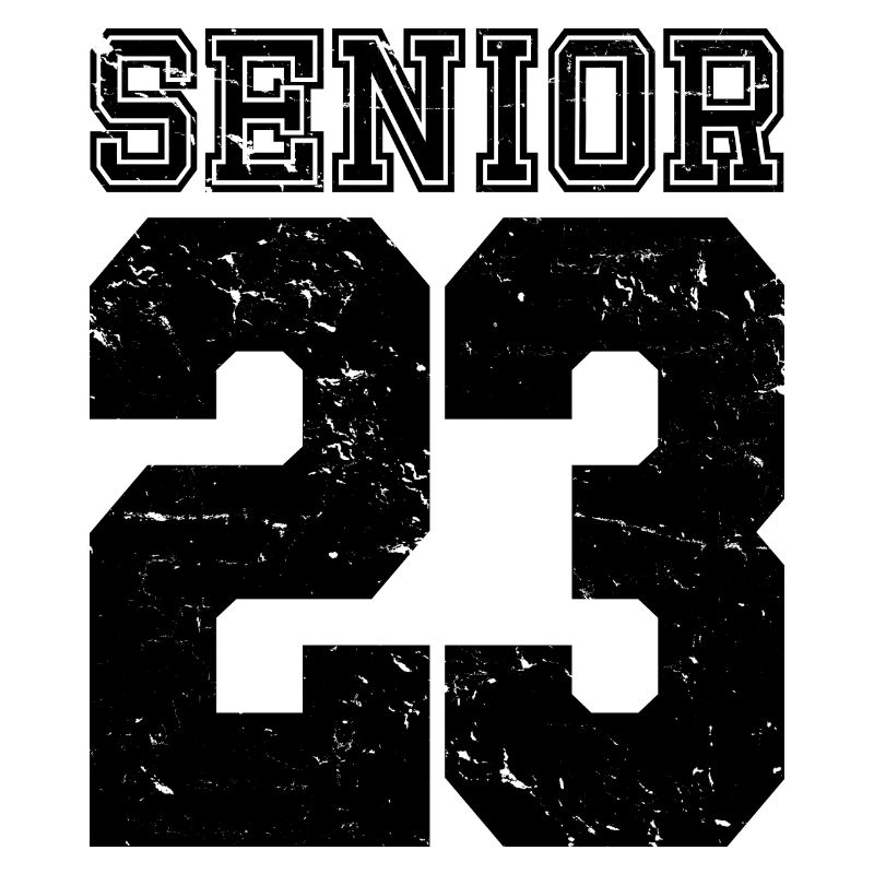 Senior 2023 Distressed Graduation Geschenk