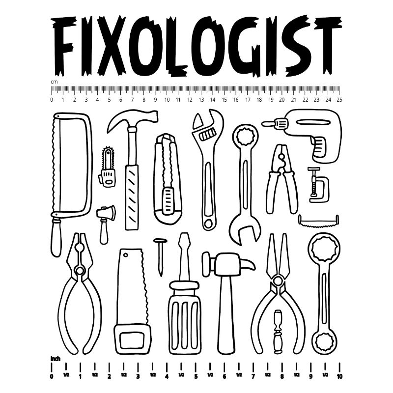 Fixologue Bricoleur Outils Menuisier Charpentier BRICOLAGE