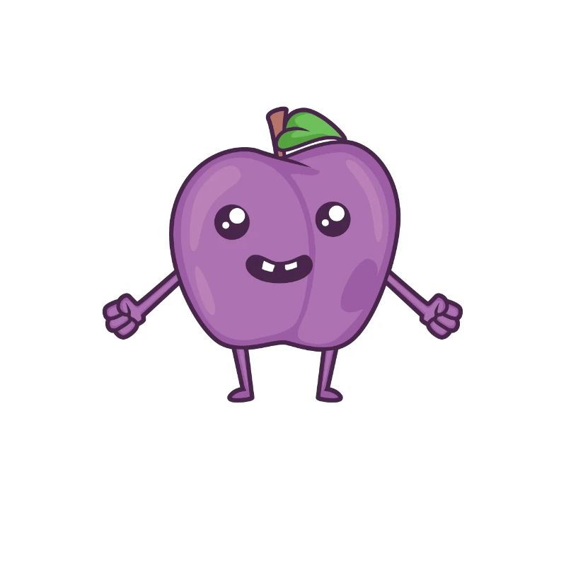 Kawaii Comic Plum