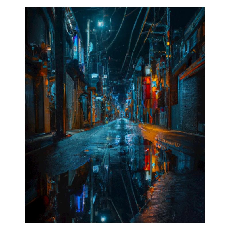 Cyber City SciFi abstrait