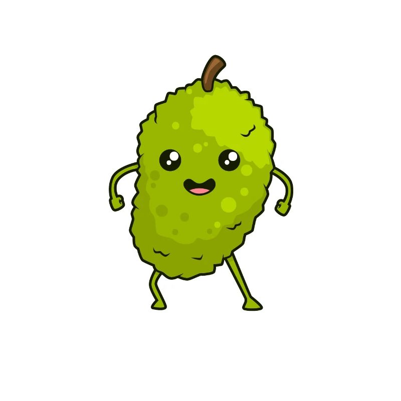 Kawaii Comic Jackfruit