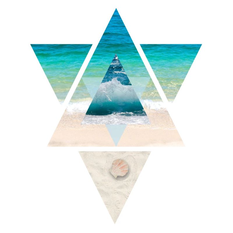 Summer Sun Sea Triangle