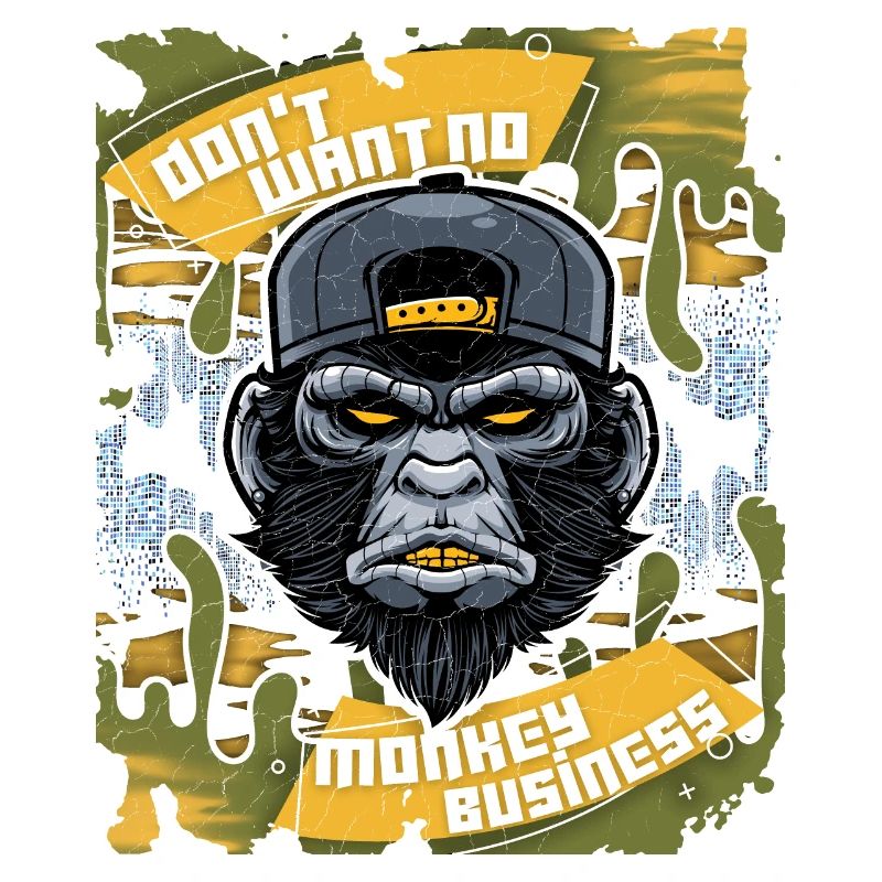 Monkey, Monkey Monkey, Funny Saying Monkey Business