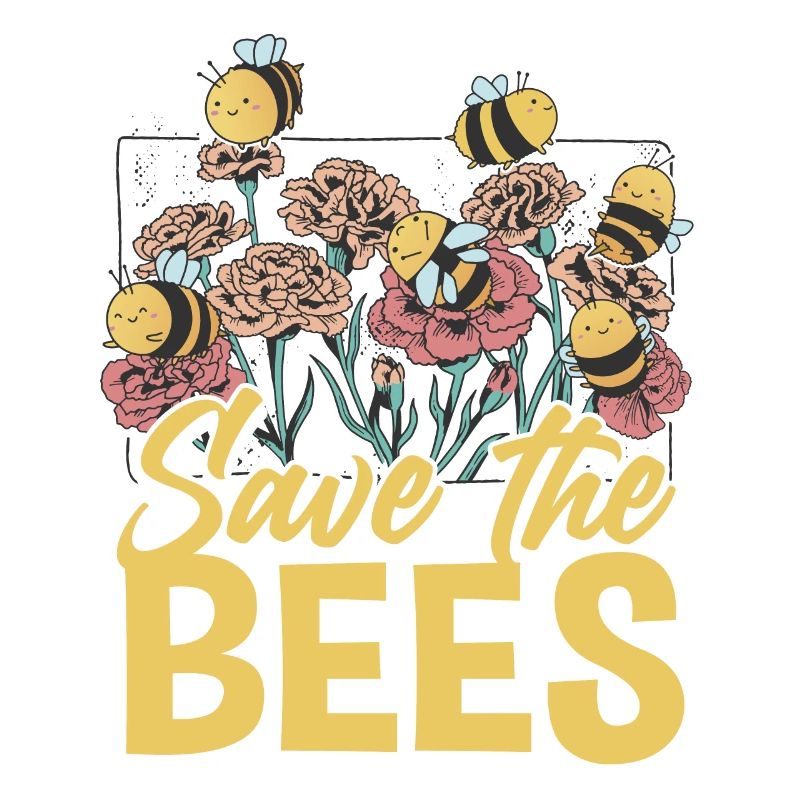 Save the Bees Beekeeper sweet bee and bees