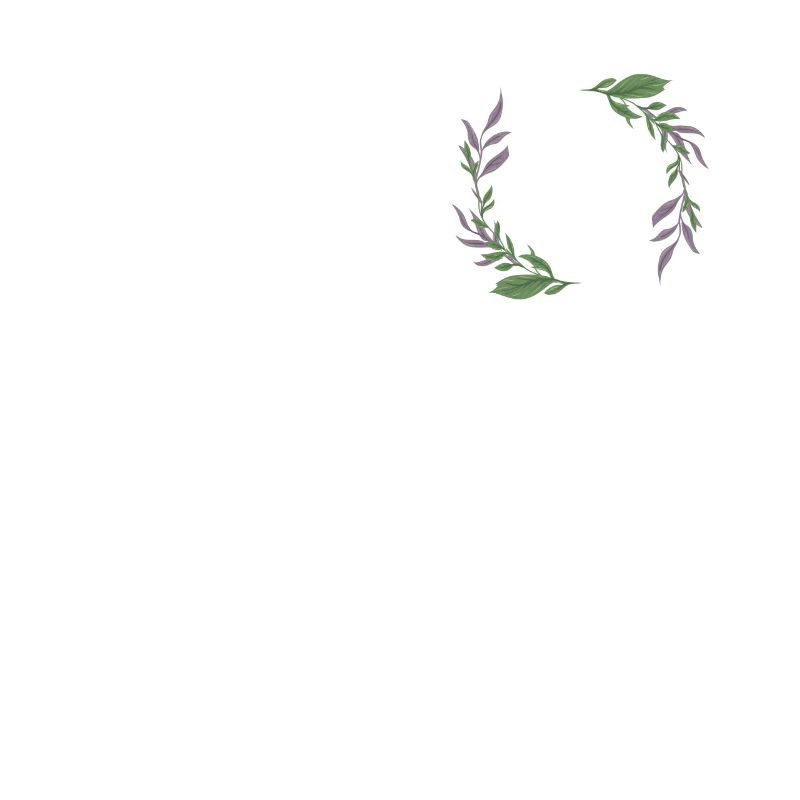 Lavender I Team Bride Flower Wreath Wedding Boho