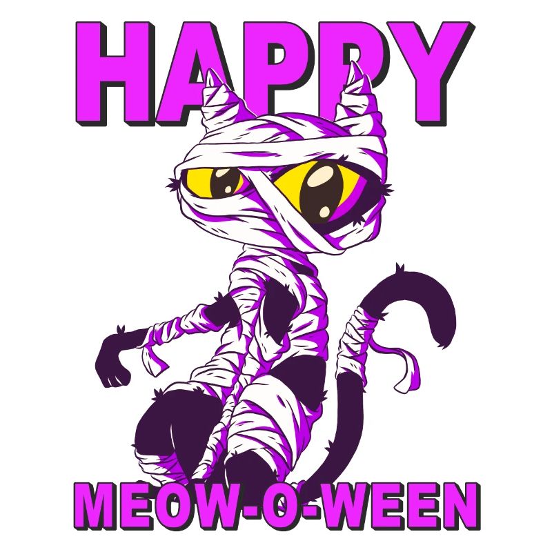 CAT HAPPY MEOW-O-WEEN