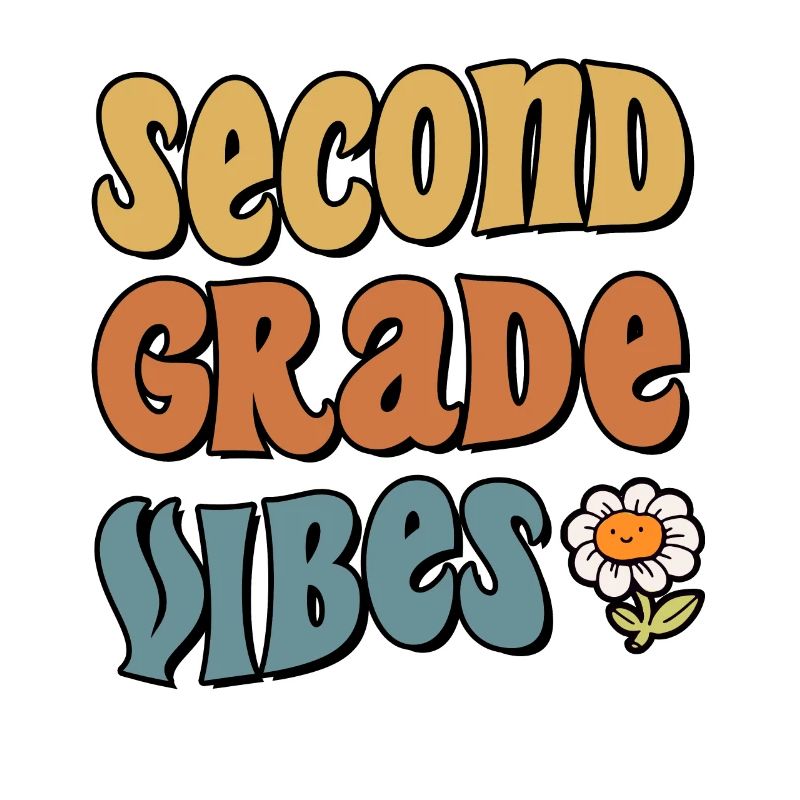 Second Grade Vibes 2nd Grade Team Back To School