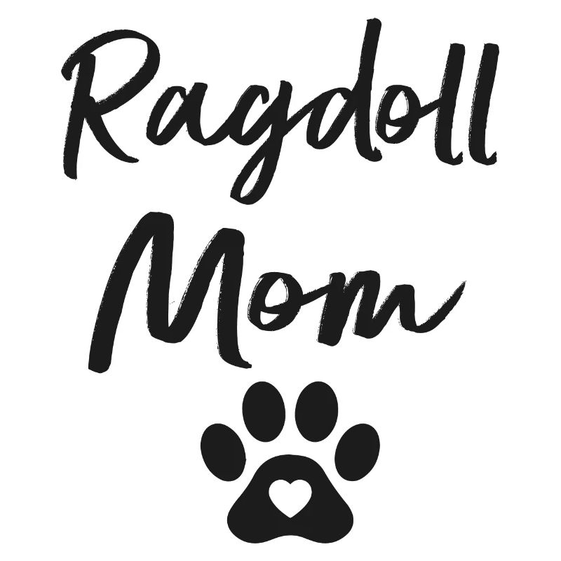 Ragdoll, Maman, Ragdolls Lover, Mignon Chat Thème Cadeau