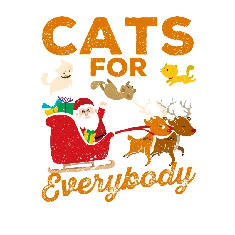 Joyeux Noël Chat Père Noël Chaton