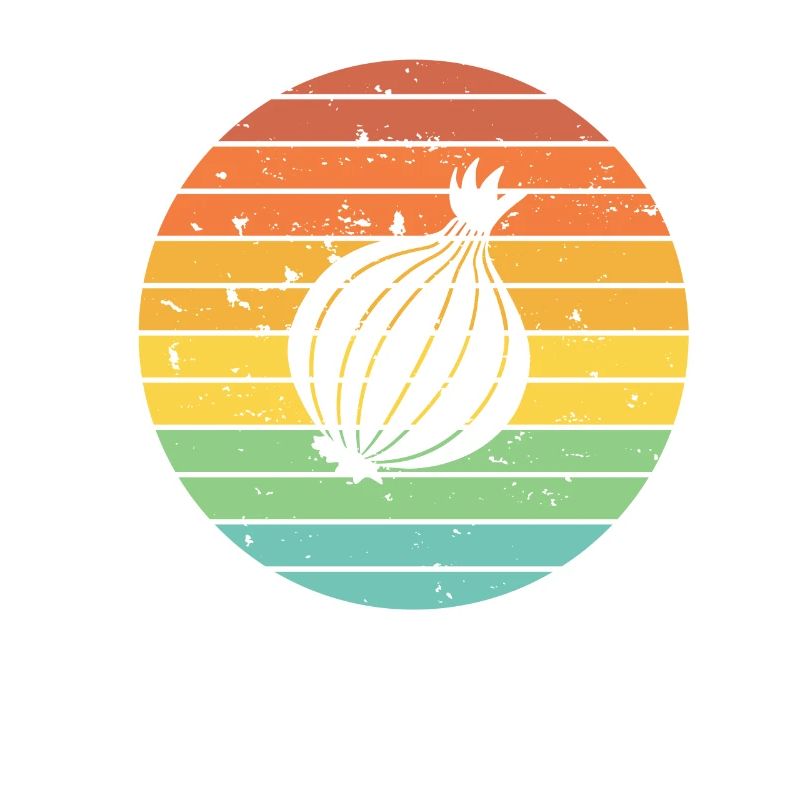 Onion Lover Retro Vegetables Vegan Gift idea