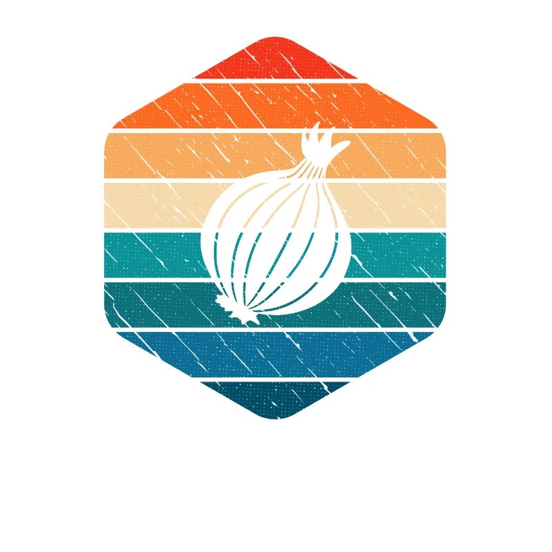 Onion Lover Retro Vegetables Vegan Gift idea