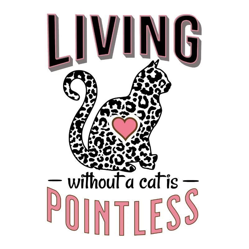 Leopard print living without a cat is pointless