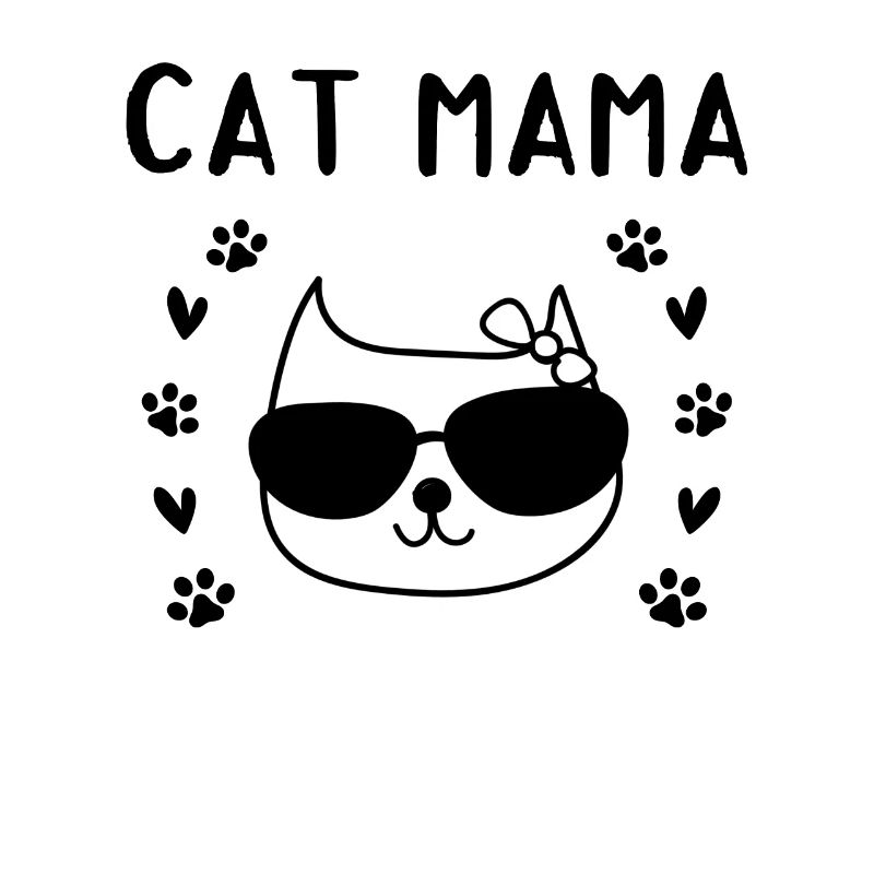 Chat Maman Mignon Chat Amant Chat Maman -