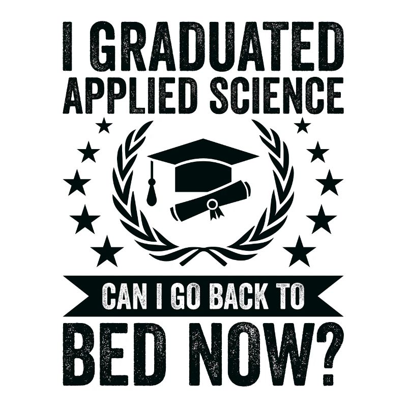 Je suis diplômé en sciences appliquées