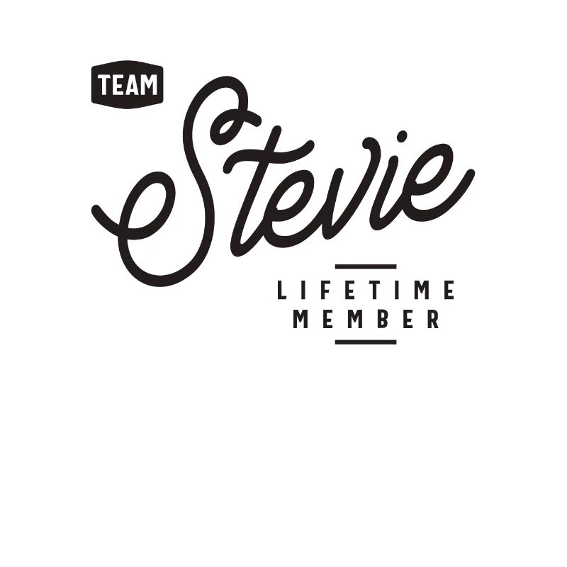 Team Stevie Lifetime Member Personalized Name