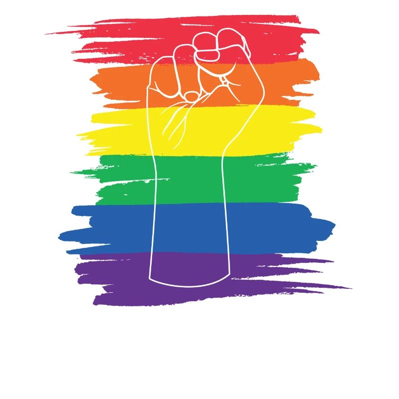LGBTQ Nonbinary Coloré Rainbow Flag LGBTQ + Pride