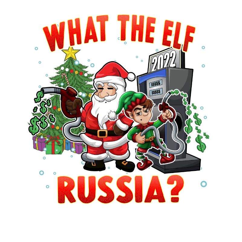 Russie Ce que l’elfe Humour de Noël 2022