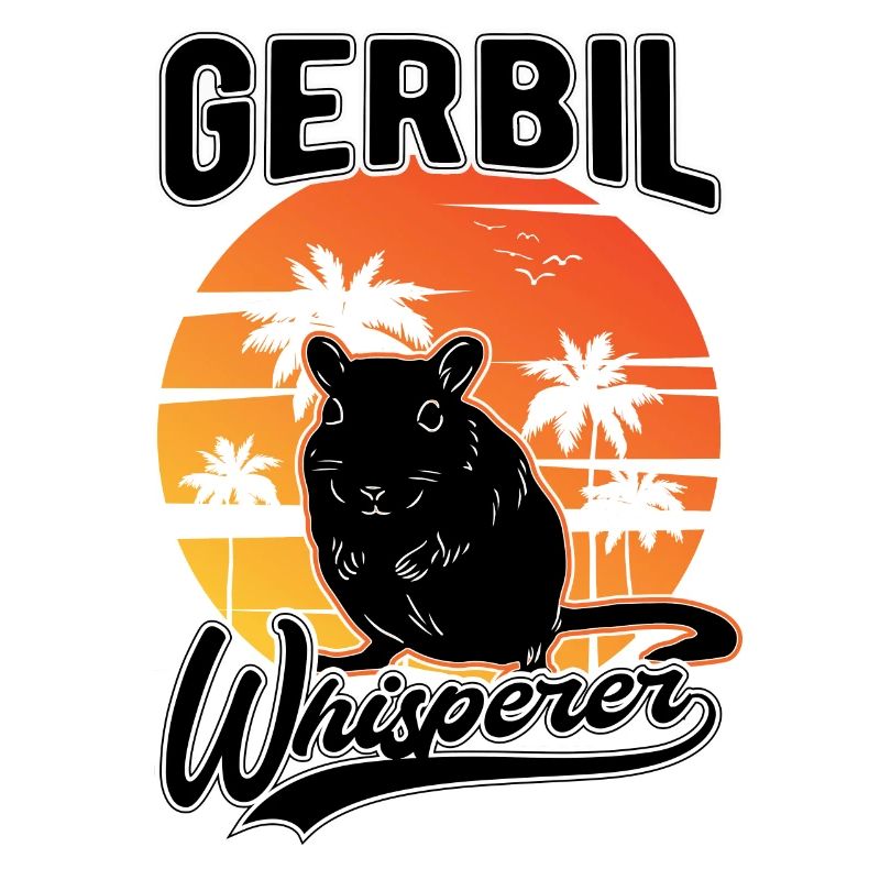 Gerbil Flüsterer Rennratte Geschenk Rennmaus