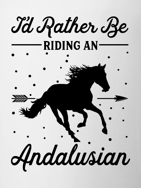 Monter à cheval andalou