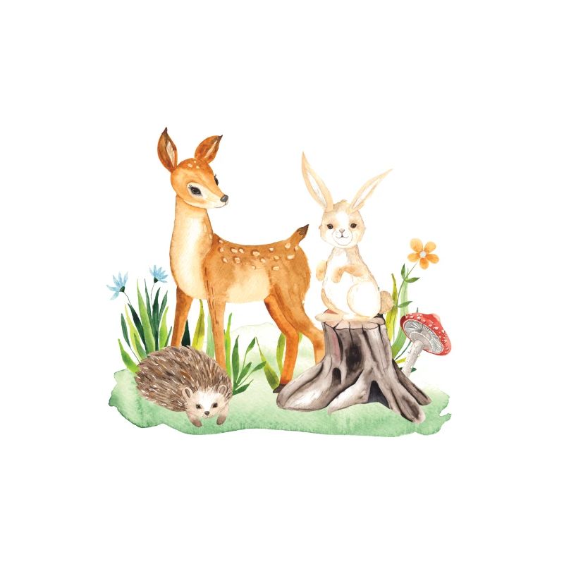Animal deer rabbit hedgehog Elyana