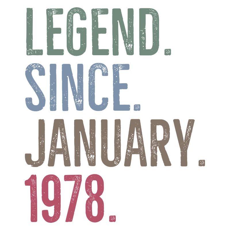 Legend Since January 1978