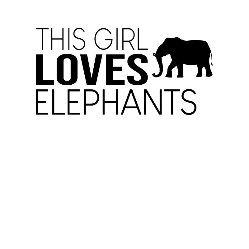 This guy loves elephants