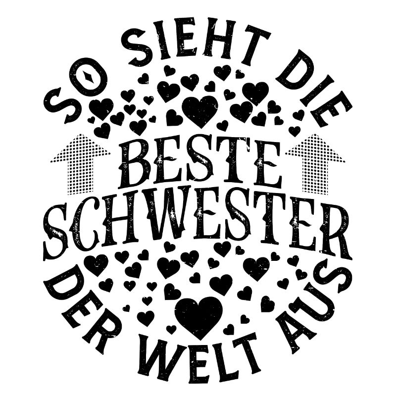 Beste Schwester Der Welt Aus Lustig Schwesterchen