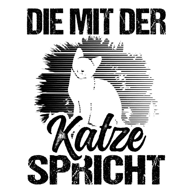 Katze Spruch Die Mit Der Katze Spricht