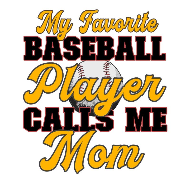 Ma joueuse de baseball préférée m’appelle maman mère
