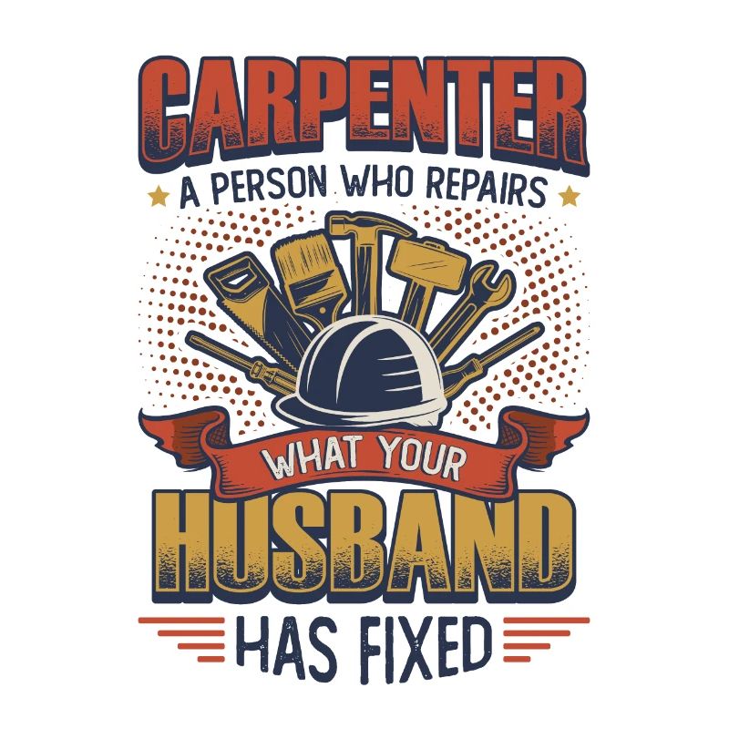 Funny woodworking, carpenter.