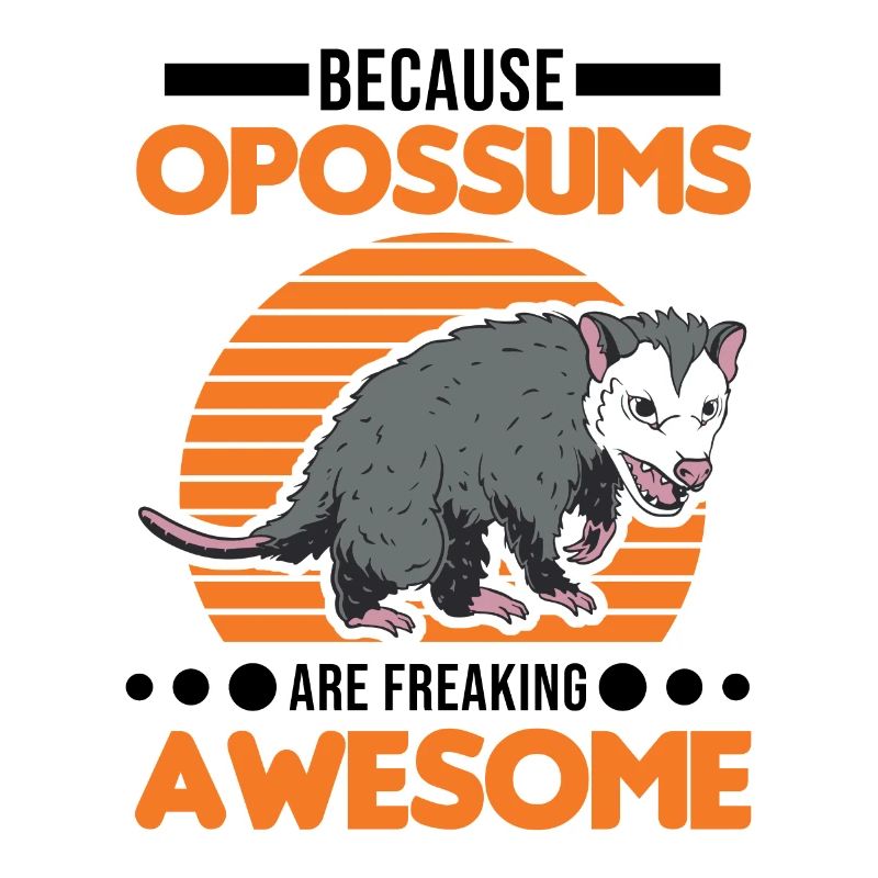 Because Opossums are freaking awesome