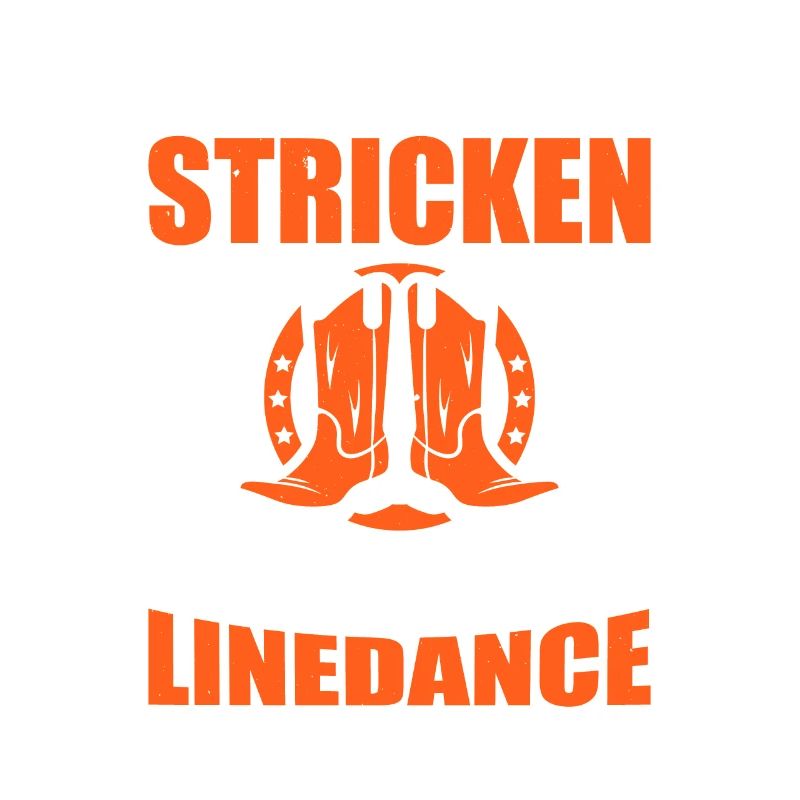 Normale Omas Stricken Coole Omas Gehen Linedance T