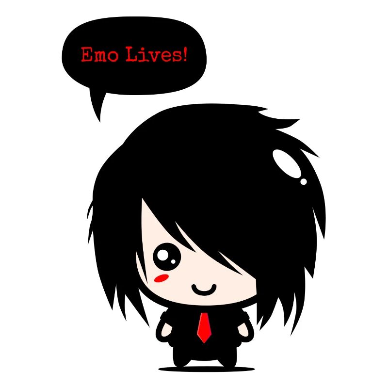 EMO lebt | Jungen Emo Kleidung | Emocore-| Emo Musik
