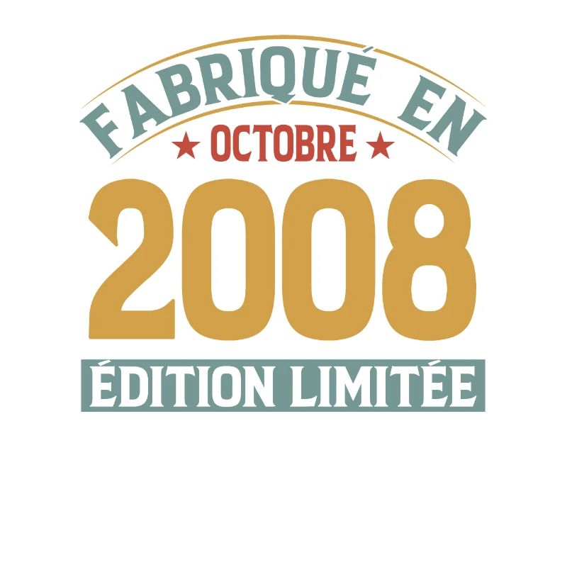Made in October 2008 limited edition
