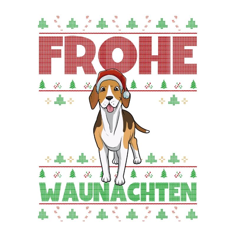Frohe Weihnachten Beagle