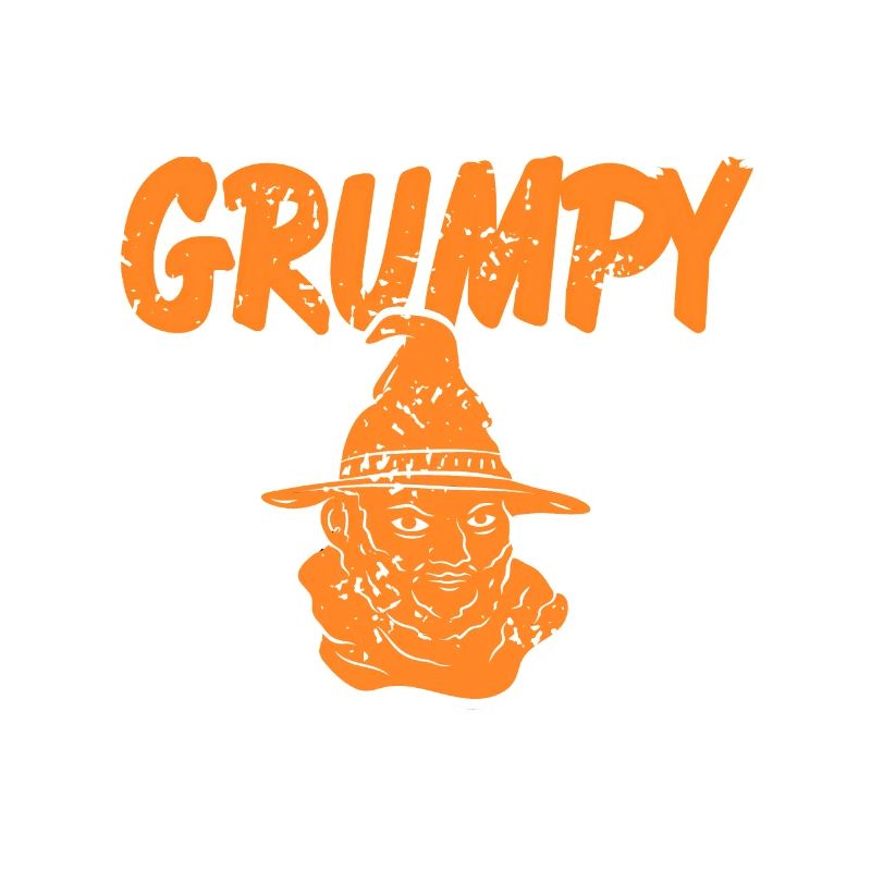 This Is My Grumpy Costume Funny Retro Halloween