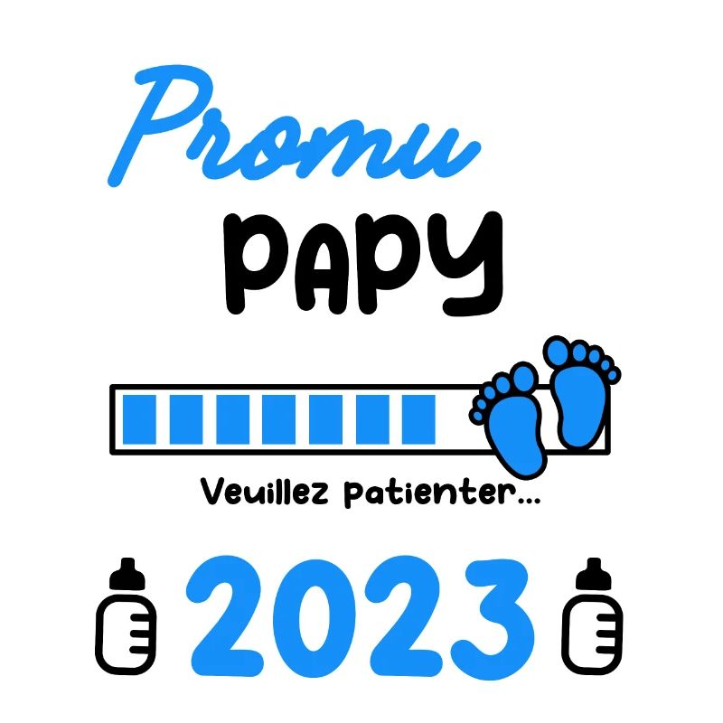 Annonce grossesse Promu Papy 2023