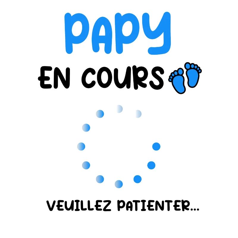 Annonce grossesse Papy en cours