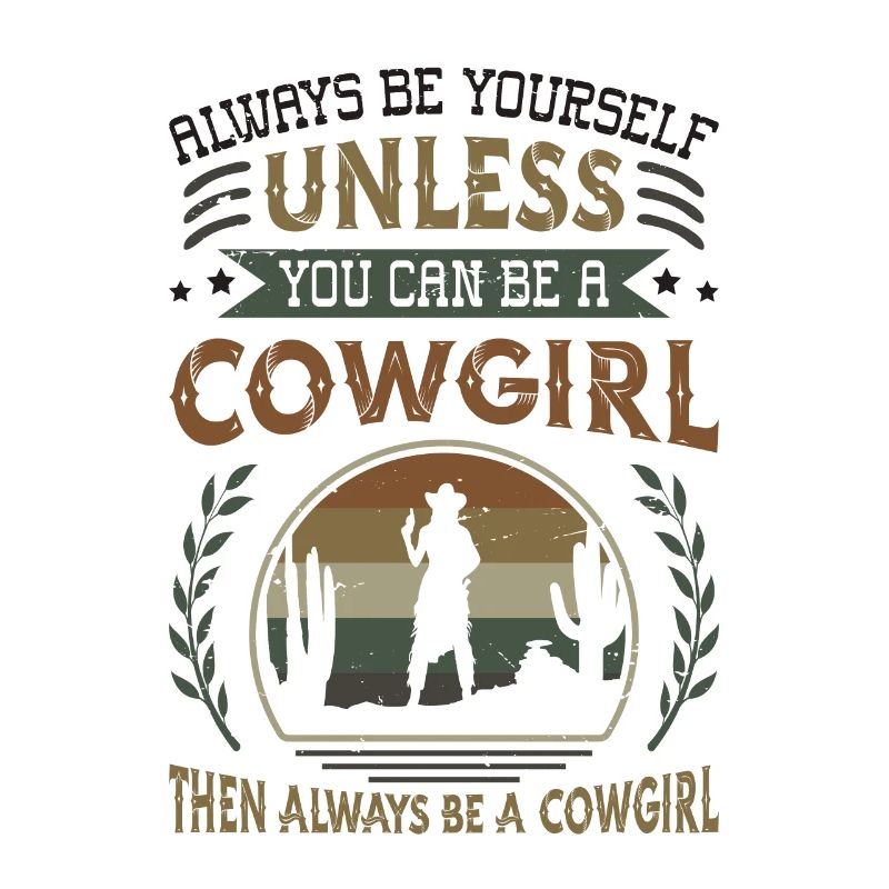 Sei Immer Du Selbst, Außer Du bist Ein Kuhmädchen