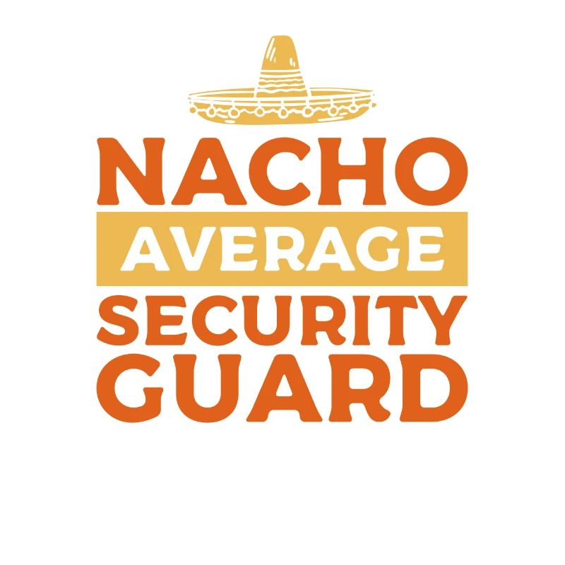 Nacho Average Agent de sécurité Cinco De Mayo Guards