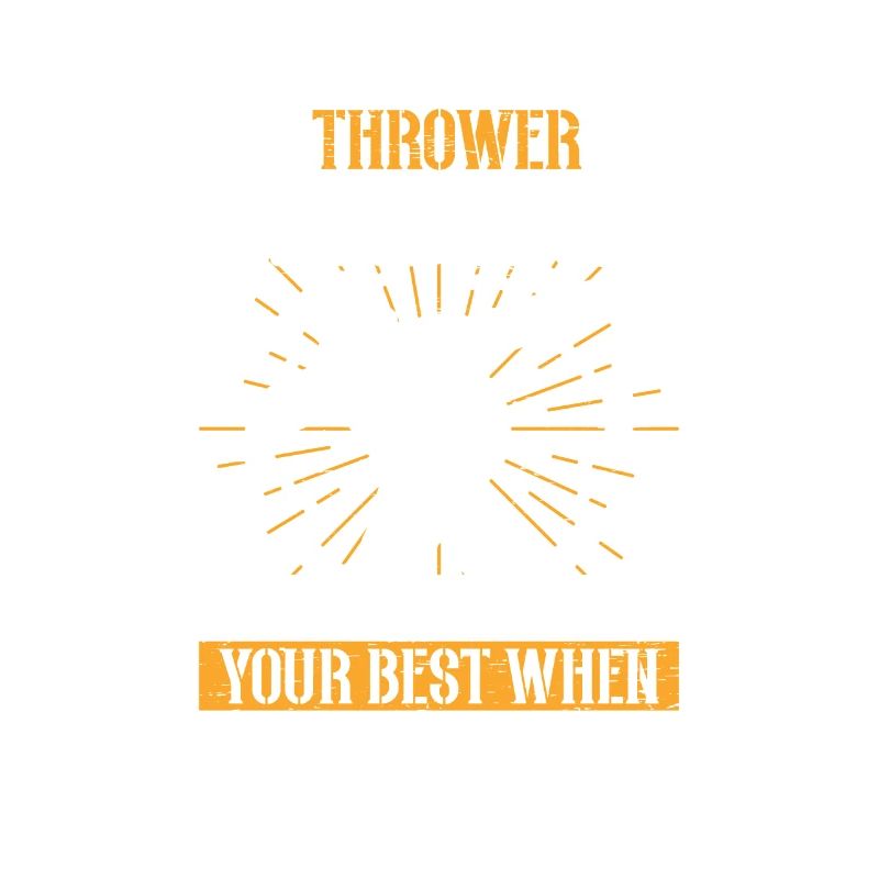 Thrower Problems Athletics Funny