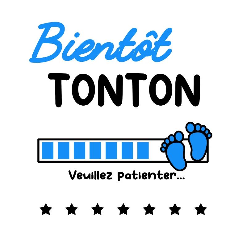 bientôt Tonton cadeau naissance
